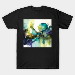 Watercolor Colorful Abstract T-Shirt